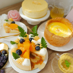Mixed Fresh Fruit French Dessert Platter
