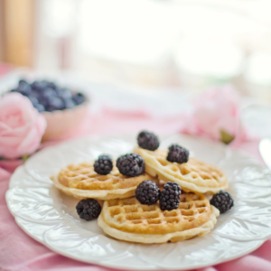 Blackberry & Blueberry Fresh Fruit Original Waffle
